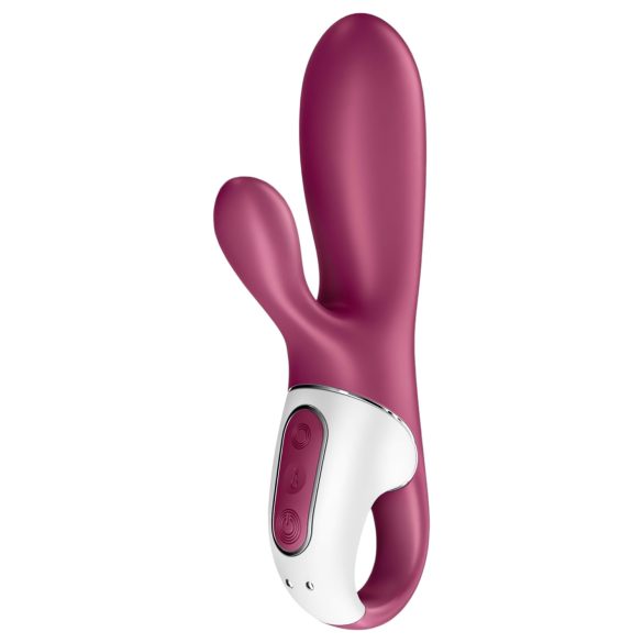 Satisfyer Hot Bunny - smart klitorisvibrator med varme (rød)