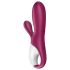 Satisfyer Hot Bunny - Smart vibrerende med varme (rød)