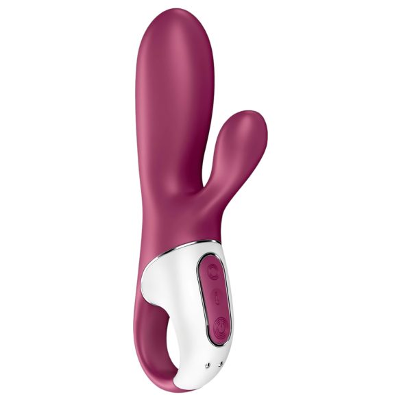 Satisfyer Hot Bunny - smart klitorisvibrator med varme (rød)