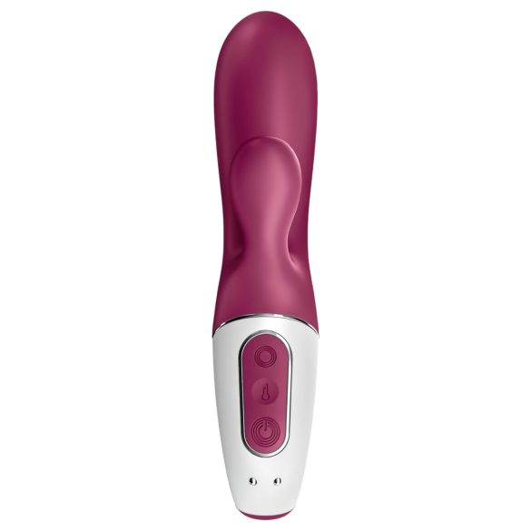 Satisfyer Hot Bunny - smart klitorisvibrator med varme (rød)