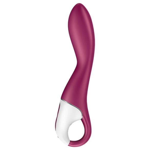 Satisfyer Heated Thrill - smart oppvarmet vibrator (rød)