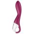 Satisfyer Heated Thrill - smart oppvarmet vibrator (rød)
