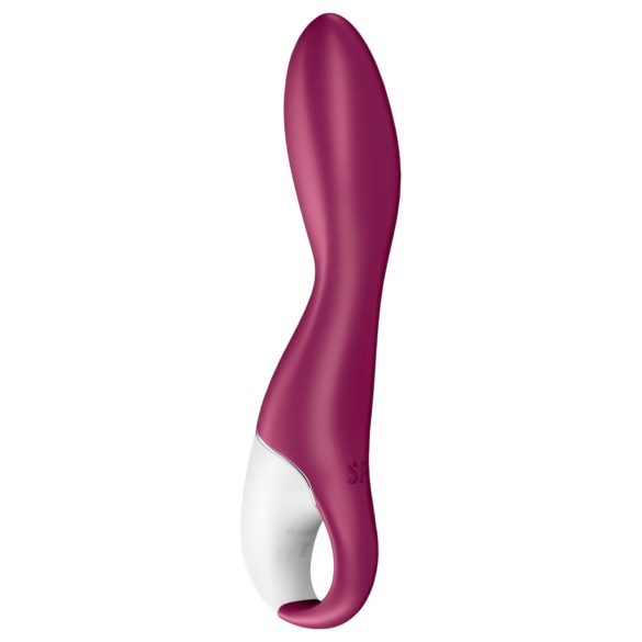 Satisfyer Heated Thrill - smart oppvarmet vibrator (rød)