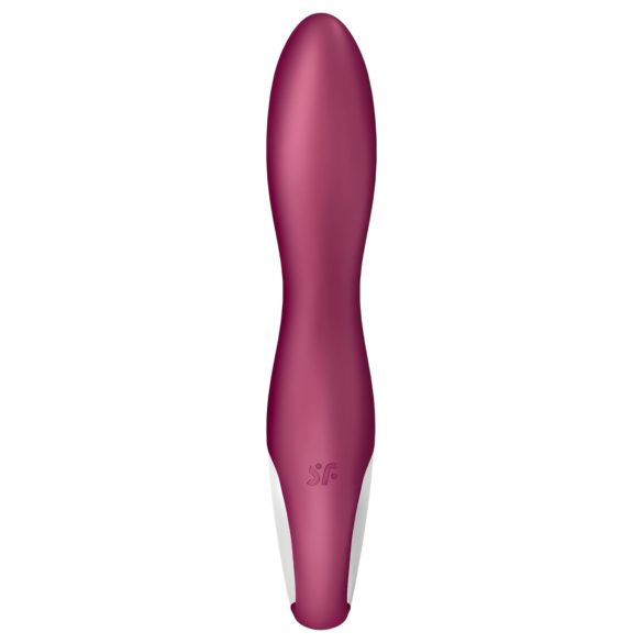Satisfyer Heated Thrill - smart oppvarmet vibrator (rød)