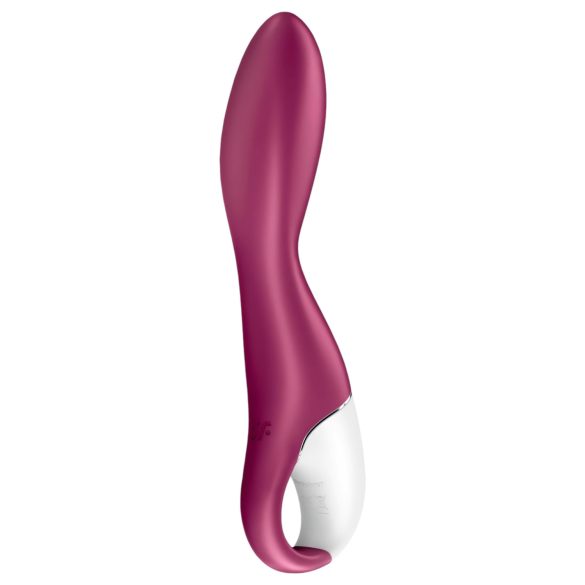 Satisfyer Heated Thrill - smart oppvarmet vibrator (rød)