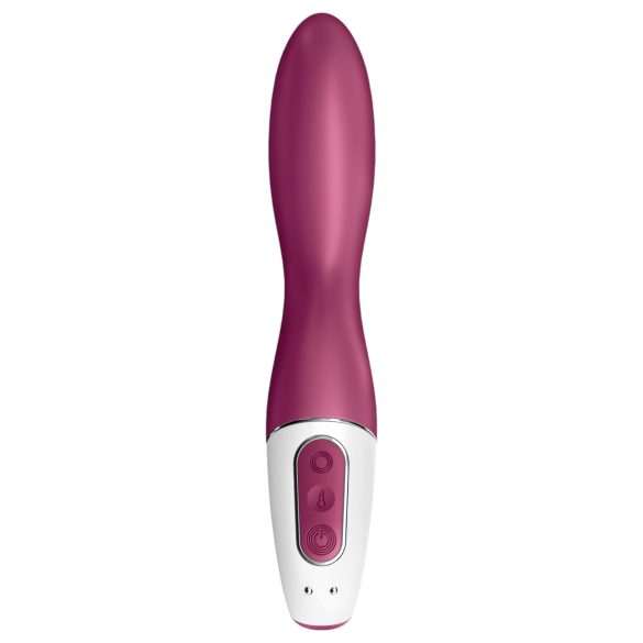 Satisfyer Heated Thrill - smart oppvarmet vibrator (rød)