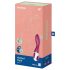 Satisfyer Heated Thrill - smart oppvarmet vibrator (rød)
