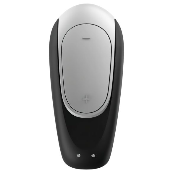 Satisfyer Double Fun - smart, vanntett parvibrator (svart)