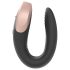 Satisfyer Double Love - smart, trådløs parvibrator (svart)
