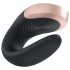 Satisfyer Double Love - smart, trådløs parvibrator (svart)