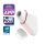Satisfyer Love Triangle - smart luftbølgevibrator for klitoris (hvit)