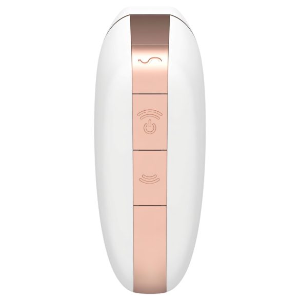 Satisfyer Love Triangle - smart luftbølgevibrator for klitoris (hvit)