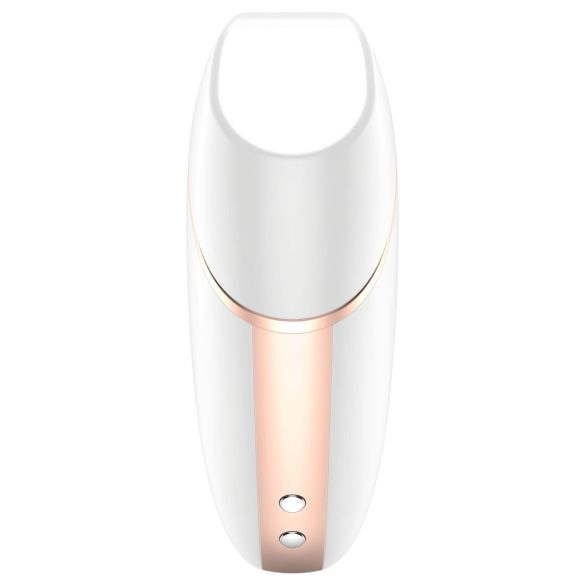 Satisfyer Love Triangle - smart luftbølgevibrator for klitoris (hvit)