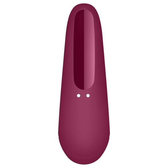 Satisfyer Curvy 1+ - smart klitorisstimulator (rød)
