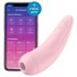 Satisfyer Curvy 2+ - smart klitorisstimulator med luftpulser (rosa)