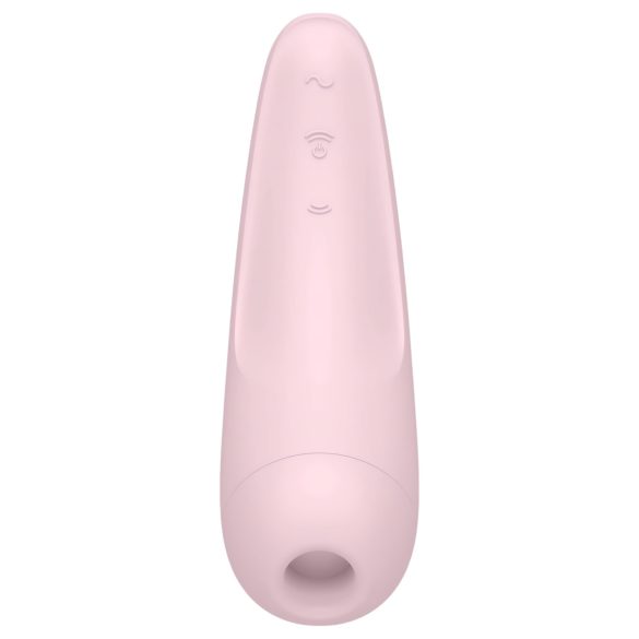 Satisfyer Curvy 2+ - smart klitorisstimulator med luftpulser (rosa)