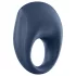 Satisfyer Strong One - App-styrt vibrasjonsring for penis, for menn (blå)