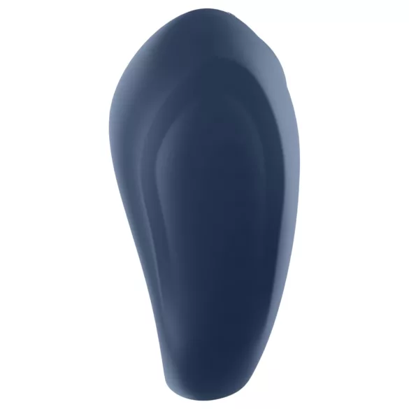 Satisfyer Strong One - App-styrt vibrasjonsring for penis, for menn (blå)