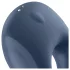 Satisfyer Strong One - App-styrt vibrasjonsring for penis, for menn (blå)