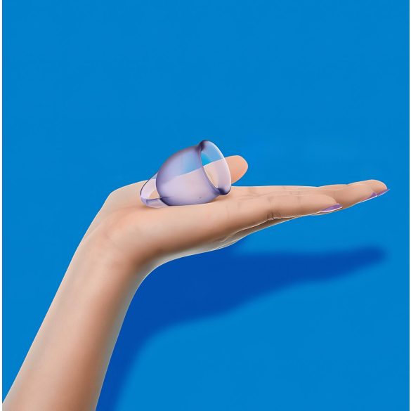 Satisfyer Feel Confident - menstruasjonskopp sett (lilla)