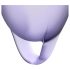 Satisfyer Feel Confident - menstruasjonskopp sett (lilla)
