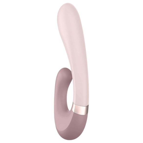 Satisfyer Heat Wave - smart varmende vibrator med arm (beige)