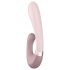 Satisfyer Heat Wave - smart varmende vibrator med arm (beige)