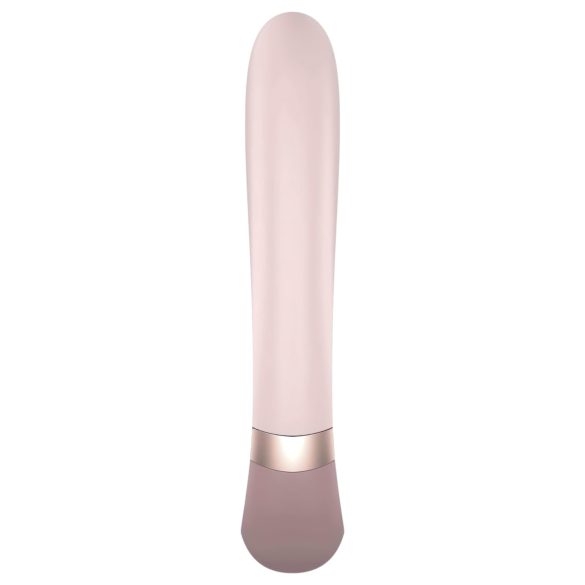 Satisfyer Heat Wave - smart varmende vibrator med arm (beige)