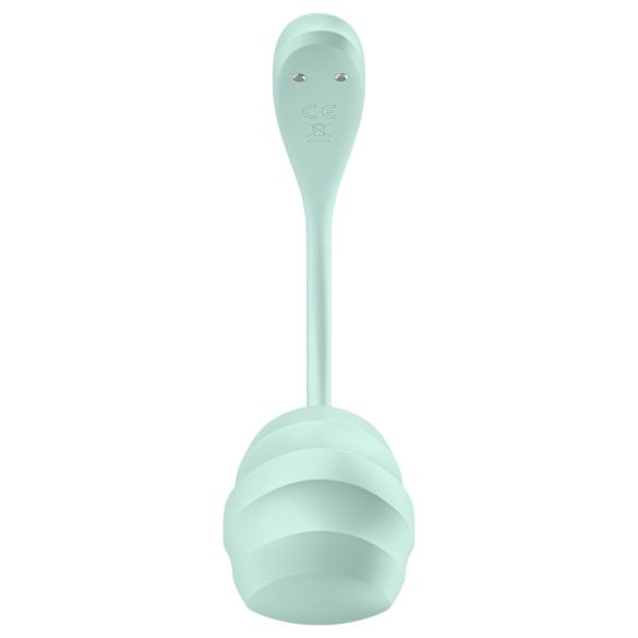Satisfyer Smooth Petal - smart vibrerende egg (grønn)