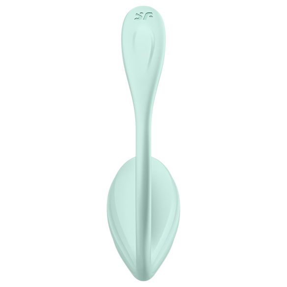 Satisfyer Smooth Petal - smart vibrerende egg (grønn)
