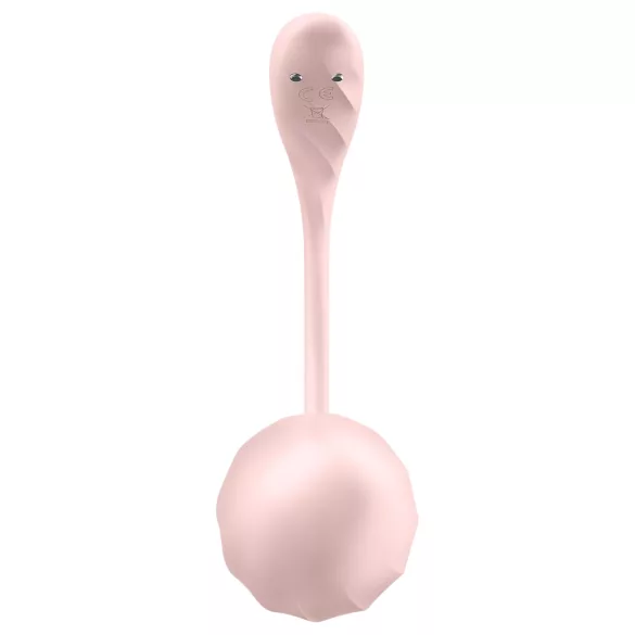 Satisfyer Ribbed Petal - trådløst vibrasjonsegg (rosa)