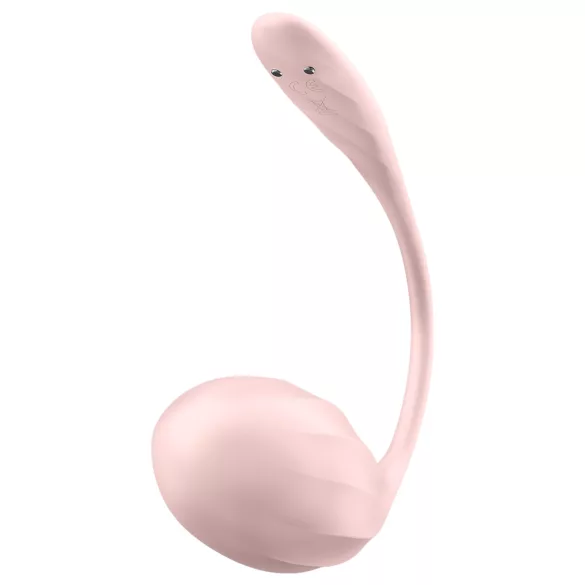 Satisfyer Ribbed Petal - trådløst vibrasjonsegg (rosa)