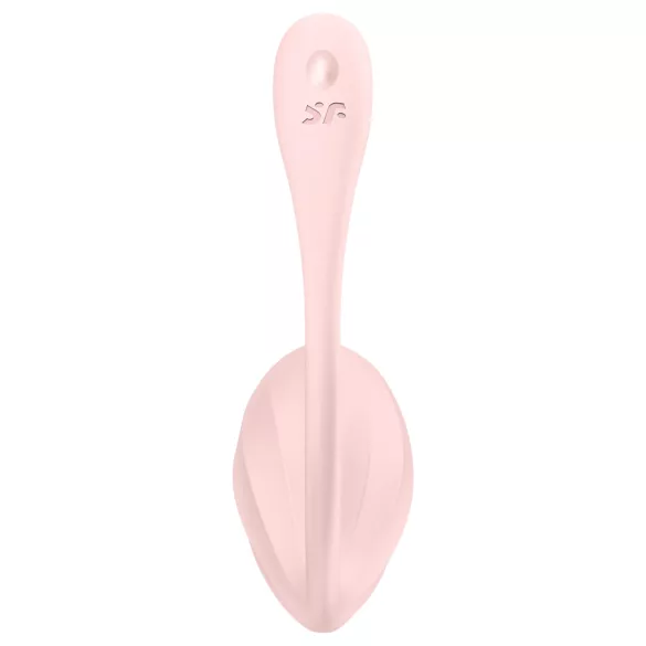 Satisfyer Ribbed Petal - trådløst vibrasjonsegg (rosa)