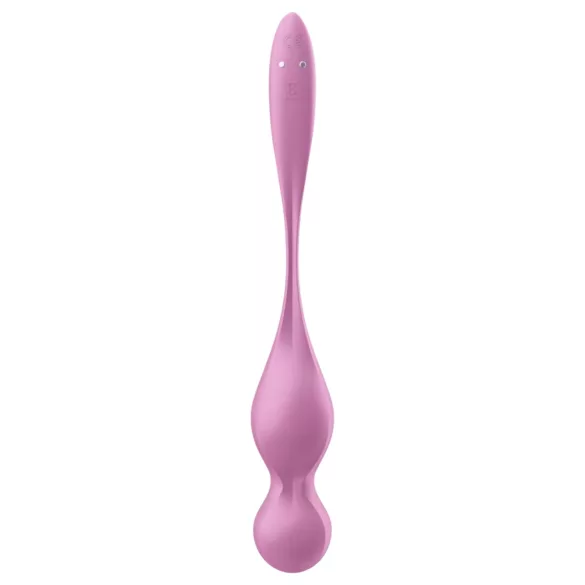 Satisfyer Love Birds 1 - App-styrte vibrerende geishakuler (rosa)
