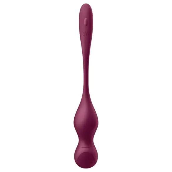 Satisfyer Love Birds Vary - App-styrt vibrerende geishakule (rød)