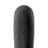 Satisfyer Dual Kiss - Oppladbar vaginal og klitorisvibrator (svart)
