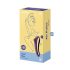 Satisfyer Dual Kiss - 2-i-1 vaginal og klitoris vibrator (lilla)