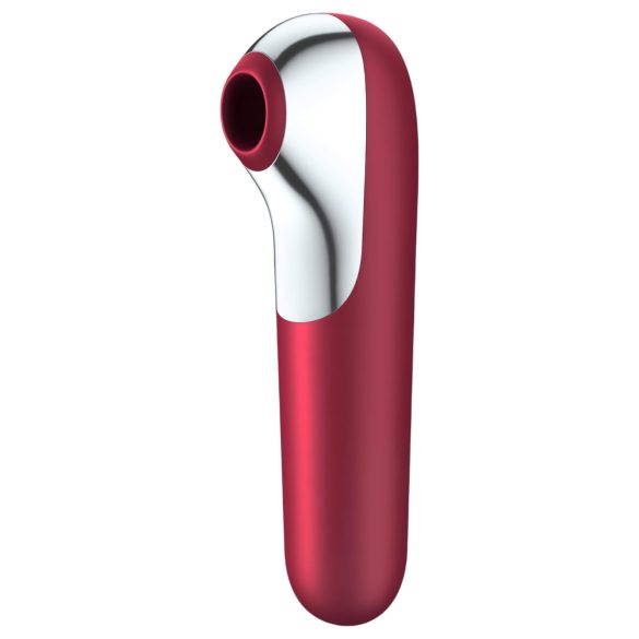 Satisfyer Dual Love - smart vagina- og klitorisvibrator (rød)