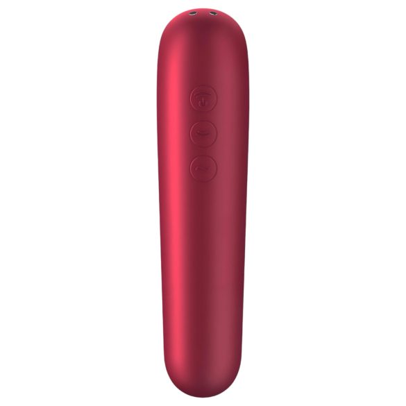 Satisfyer Dual Love - smart vagina- og klitorisvibrator (rød)