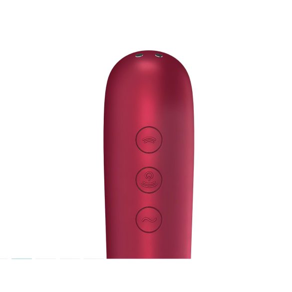 Satisfyer Dual Love - smart vagina- og klitorisvibrator (rød)
