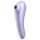 Satisfyer Dobbel Glede - smart 2-i-1 luftbølgevibrator (lilla)