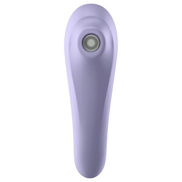 Satisfyer Dobbel Glede - smart 2-i-1 luftbølgevibrator (lilla)