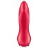 Satisfyer Rotator Plug 1 - oppladbar anale vibrator med perler (rød)