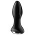 Satisfyer Rotator Plug 2 - perlet analvibrator (svart)