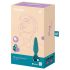 Satisfyer Plug-ilicious 1 - intelligent analvibrator (grønn)