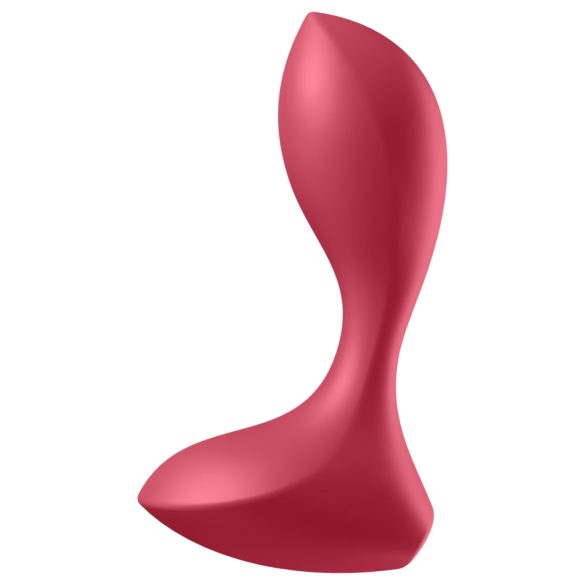 Satisfyer Backdoor Lover - oppladbar, vanntett analvibrator (rød)