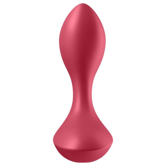 Satisfyer Backdoor Lover - oppladbar, vanntett analvibrator (rød)