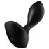 Satisfyer Bakdørelskeren - oppladbar, vanntett analvibrator (svart)