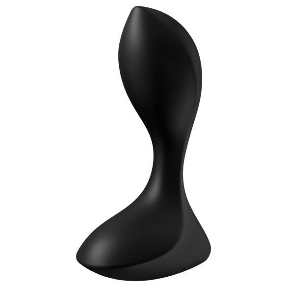 Satisfyer Bakdørelskeren - oppladbar, vanntett analvibrator (svart)