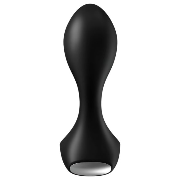 Satisfyer Bakdørelskeren - oppladbar, vanntett analvibrator (svart)
